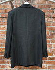SAINT LAURENT PARIS FW24 CASHMERE WOOL BLAZER ‘GREY’