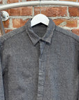 HAIDER ACKERMANN WOOL HOUNDSTOOTH SHIRT ‘GREY’