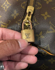 LOUIS VUITTON 1990s MONOGRAM KEEPALL 55 BAG ‘BROWN’