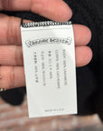 CHROME HEARTS CASHMERE FLORAL SWEATER ‘BLACK’