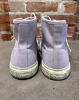 ACNE STUDIOS HIGH TOP CANVAS SNEAKERS ‘LAVENDER’