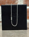 CHROME HEARTS BALL CHAIN NECKLACE ‘SILVER’
