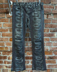 HYSTERIC GLAMOR 1990s SNAKE PRINT DENIM ‘GREY’