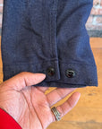 ENGINEERED GARMENTS DENIM CAGOULE ANORAK ‘NAVY’