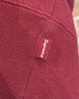 SUPREME FW22 BOX LOGO CREWNECK ‘BURGUNDY’