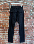 RICK OWENS DRKSHDW CREATCH CARGO RIG SWEATPANTS ‘BLACK