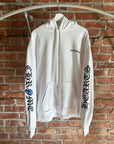 CHROME HEARTS ROLLING STONES TONGUE PULLOVER HOODIE ‘WHITE’