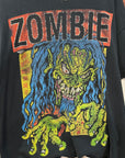 AFTER-HRS ROB ZOMBIE WAFFLE LAYERED TEE ‘BLACK’