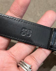 CHROME HEARTS 3-PIECE CELTIC 1" WESTERN BELT ‘BLACK’