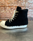 RICK OWENS SHEARLING RAMONES 'BLACK'