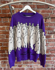 LOUIS VUITTON VIRIGL ERA JACQUARD SWEATER ‘PURPLE’