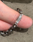 CHROME HEARTS 18” PAPER CHAIN NECKLACE ‘SILVER’