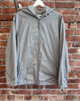 PRADA VINTAGE NYLON SHELL JACKET ‘GREY’