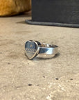 GUCCI HEART SIGNET RING ‘SILVER’