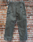 ENFANTS RICHES DEPRIMES SS26 WASHED CARPENTER PAINTER PANTS 'GREEN'