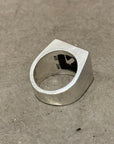 CHROME HEARTS PLUS CROSS BLOCK RING ‘SILVER’