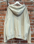 RICK OWENS SS23 EDFU WINDBREAKER ZIP HOODIE ‘PEARL’