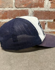 CHROME HEARTS HOLLYWOOD VINTAGE TRUCKER HAT ‘NAVY’