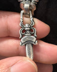 CHROME HEARTS MONOGRAM CEMETERY ZIP HOODIE ‘BLACK’