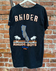 RHUDE EASY RHIDER GRAPHIC TEE ‘BLACK’
