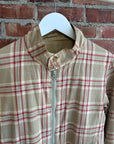 JIL SANDER REVERSIBLE CAFE RACER JACKET ‘TAN/PLAID’