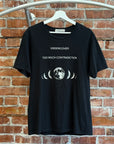 UNDERCOVER TOO MUCH CONTRADICTION TEE ‘BLACK’
