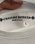 CHROME HEARTS AMERICAN FLAG LONGSLEEVE ’WHITE’