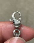 CHROME HEARTS 8” LARGE PAPERCHAIN BRACELET ’SILVER’