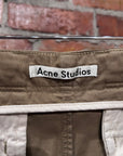 ACNE STUDIOS KHAKI PANTS ‘TAN’
