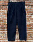 APC WIDE LEG PRESS PANTS ‘NAVY’