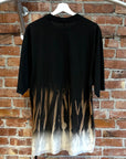 RICK OWENS DRKSHDW BLEACH GRADIENT LEVELS TEE ‘MULTI’