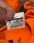 OFF WHITE X NIKE MERCURIAL ZOOM FLY SNEAKERS ‘ORANGE’