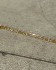 LANVIN FRAME SHIELD SUNGLASSES ‘GOLD’