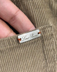LORO PIANA JARNO STRAIGHT LEG CORDUROY PANTS ‘DUST'