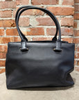 COACH SWAGGER CARRYALL SHOULDER BAG ‘BLACK’