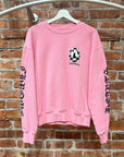 CHROME HEARTS MATTY BOY VANITY AFFAIR SWEATSHIRT ‘PINK’
