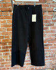 IISE SEOUL PLEATED TROUSERS ‘BLACK’