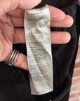 RICK OWENS NWT DRKSHDW HEAVY COTTON CREATCH CARGO PANTS (L) ‘BLACK’