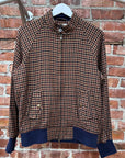 AIMÉ LEON DORE WOOL HARRINGTON JACKET ‘MULTI’