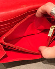 CARTIER LOVE LONG WALLET ‘RED’