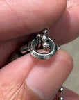 CHROME HEARTS BS FLEUR CHARM PENDANT NECKLACE ‘SILVER’