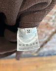 VUJA DÉ CASHMERE BLEND QUARTER ZIP ‘COFFEE’