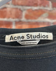 ACNE STUDIOS FLIP LOGO TEE ‘BLACK’