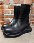 RICK OWENS ABSTRACT BEETLE BOOT ‘BLACK’