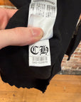 CHROME HEARTS HORSESHOE FLORAL THERMAL LONG SLEEVE ‘BLACK’