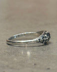 CHROME HEARTS PYRAMID PLUS BUBBLEGUM RING ‘SILVER’