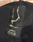 RICK OWENS X CHAMPION DOLPHIN SHORTS ‘BLACK’