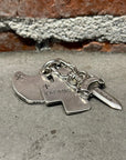 CHROME HEARTS THREE TRINKETS PENDANT ‘SILVER’