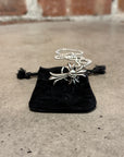 CHROME HEARTS HEART CROSS NECKLACE ‘SILVER’