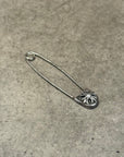 CHROME HEARTS DIAMOND LARGE SAFETY PIN ‘SILVER/DIAMOND’